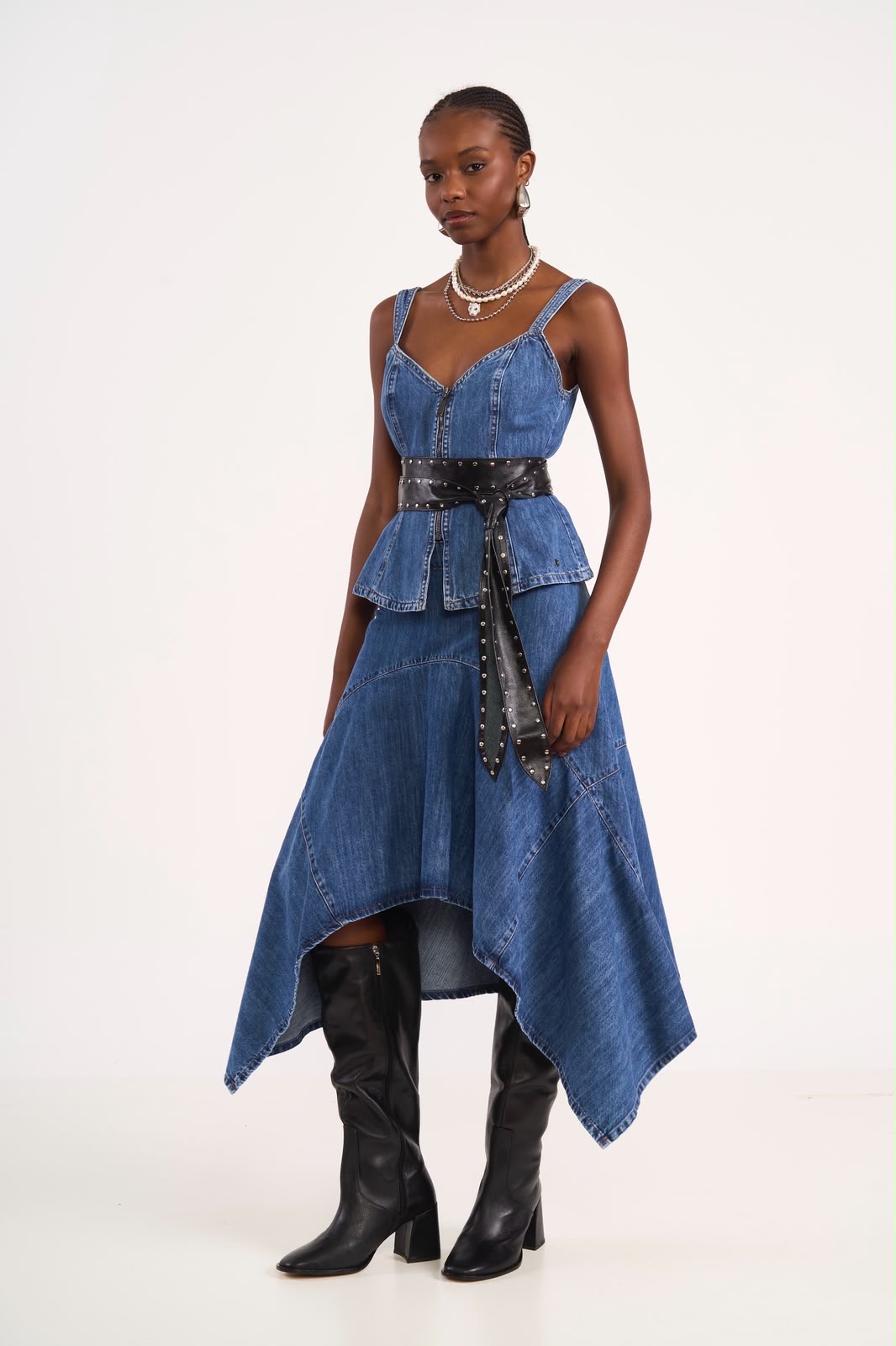 Saia jeans Joana